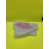 Resin - White Bell decoration with Pink Reindeer