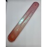 Resin Incense stick holder shiny plum