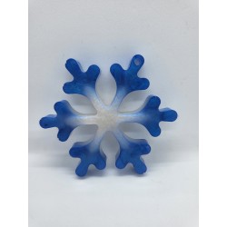Resin Snowflake - Blue and...