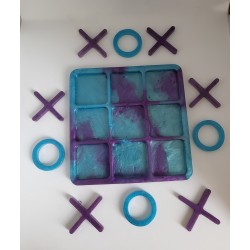 Resin made O's and X's Game
