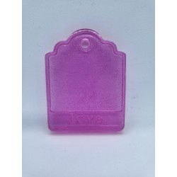 Resin Xmas Present Tag -...