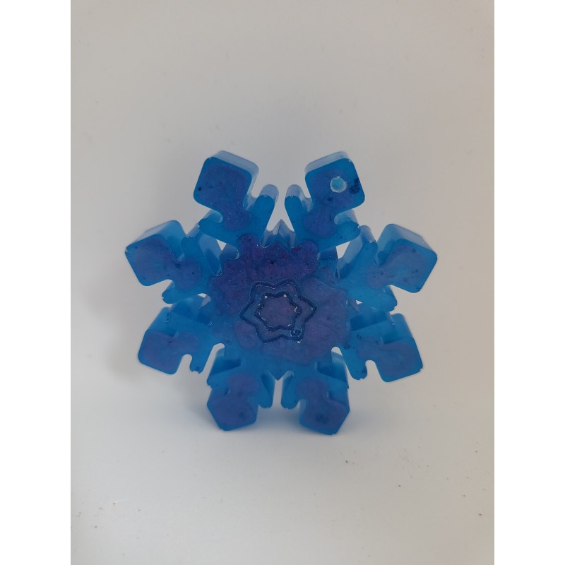 Xmas Snowflake- Blue and Purple