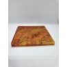 Resin Holographic Coaster - Orange, Yellow and Red (Style 1)